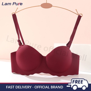 Lam Pure Plus Size Bra Women Push Up No Wire Underwear Sexy Lace