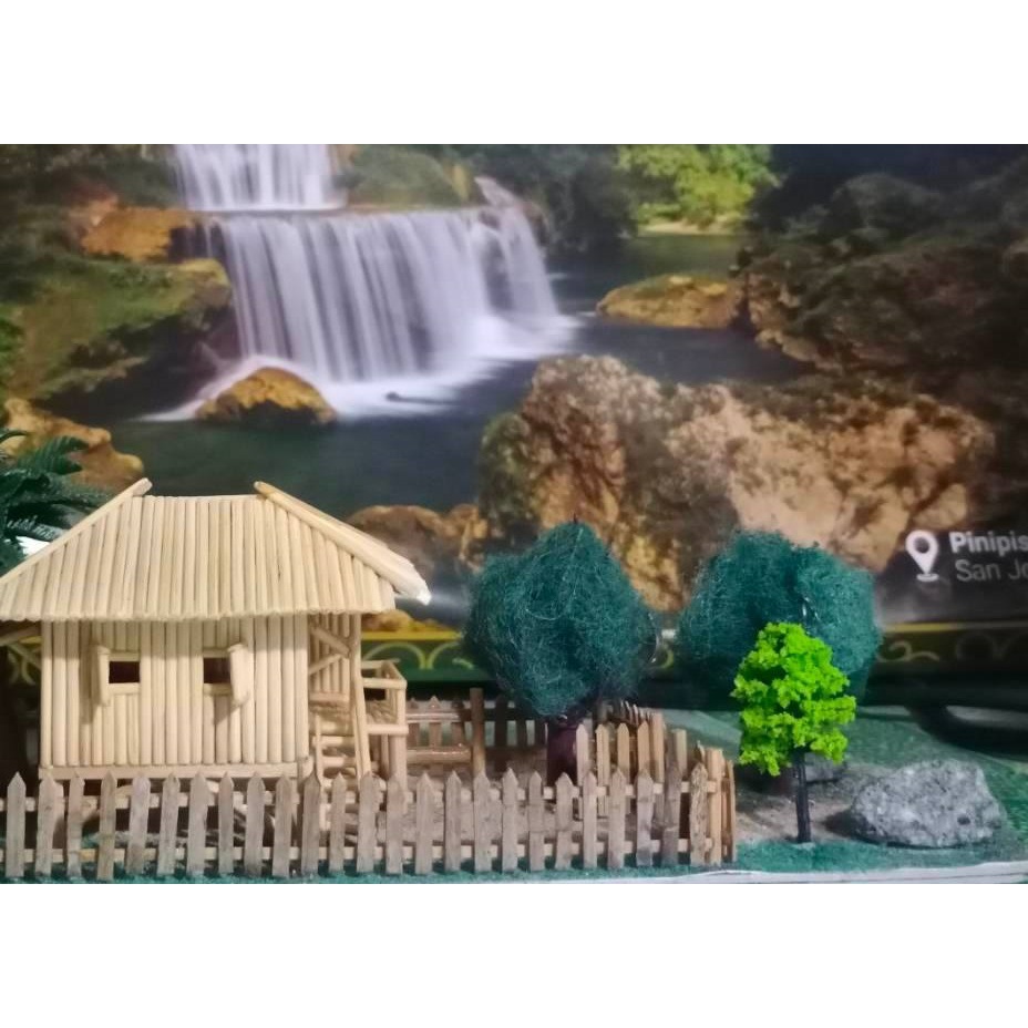 Miniature Nipa Hut/Hand Craft Nipa #1 | Shopee Philippines