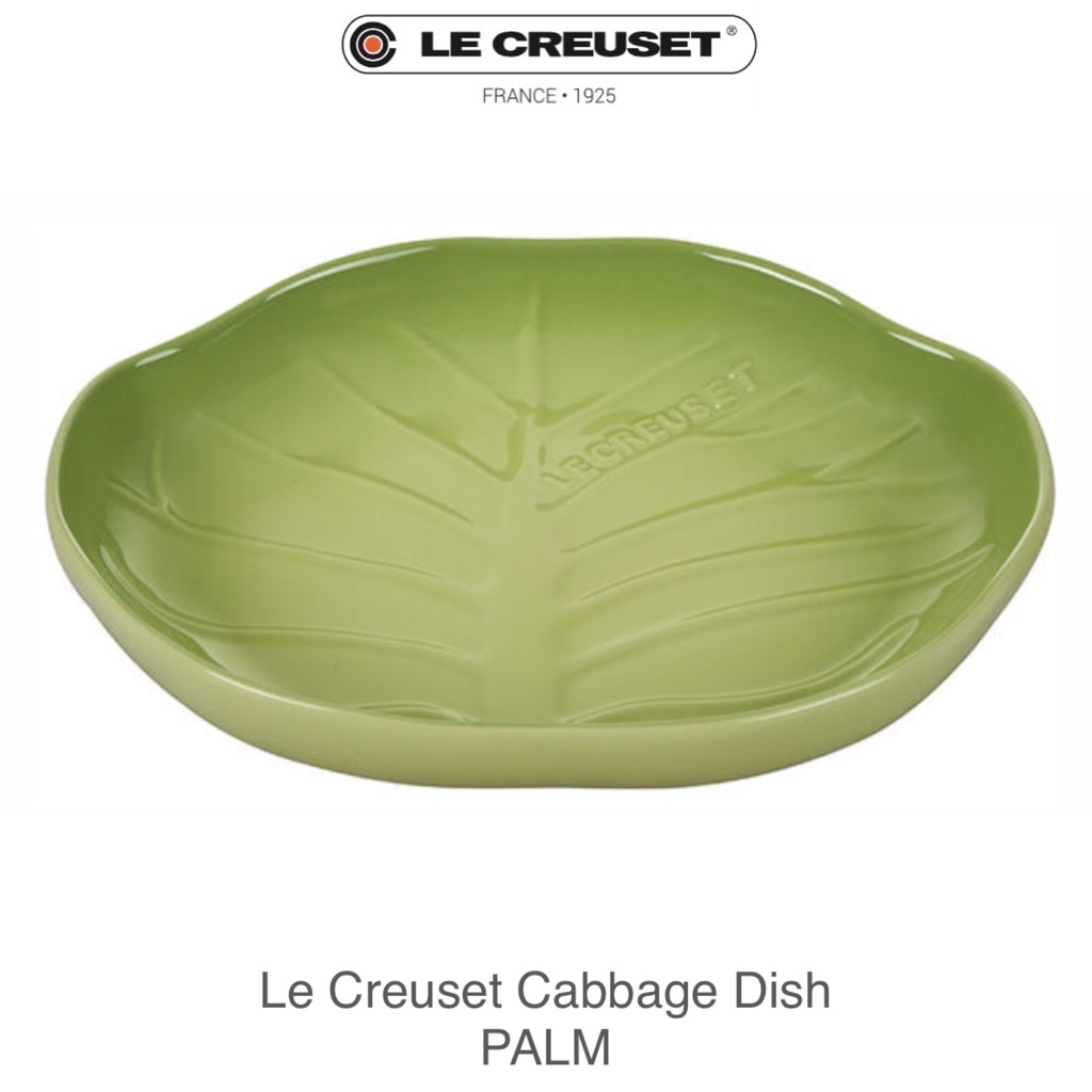 100 ORIGINAL Le Creuset Cabbage Dish PALM Shopee Philippines