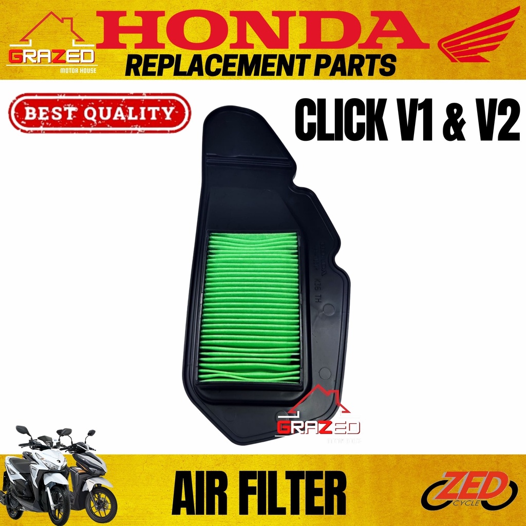 AIR FILTER for Honda Click 125 V1, V2 and V3 / 150 V1 | Shopee Philippines