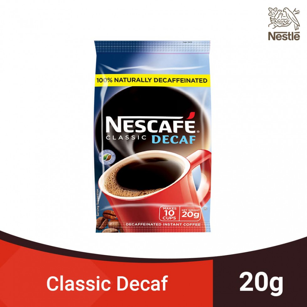 NESCAFE CLASSIC DECAF 20G Shopee Philippines