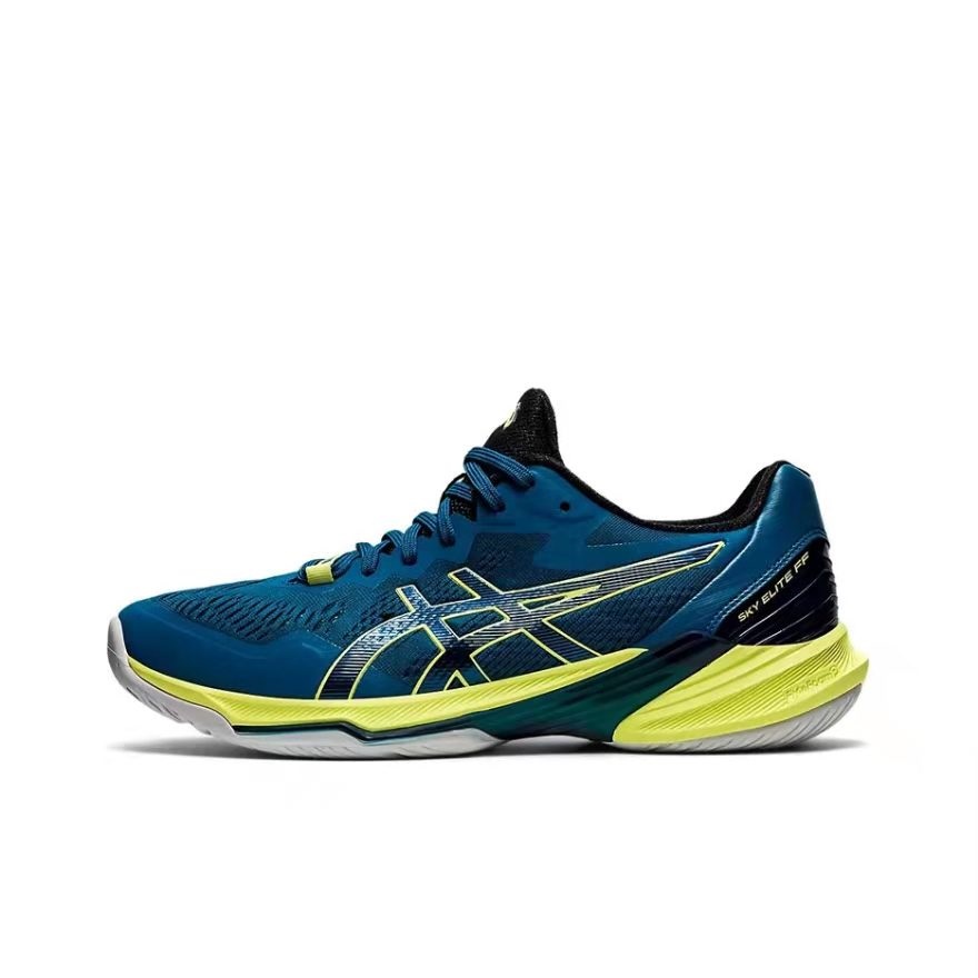 TT Sports Store ASICS New Women's SKY ELITE FF 2 Cushioned Rebound Volleyball Shoe (Blue
