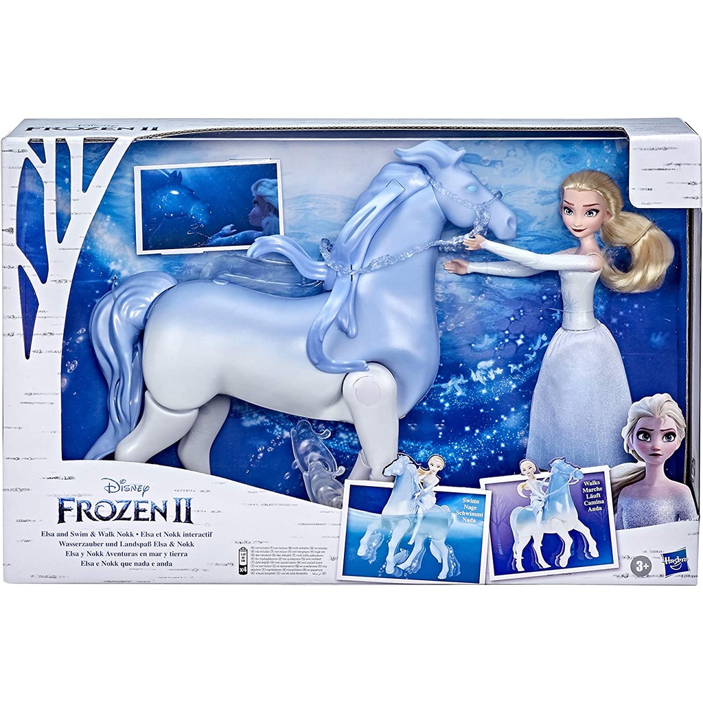 Disney Frozen 2 Elsa and Swim & Walk Nokk | Shopee Philippines