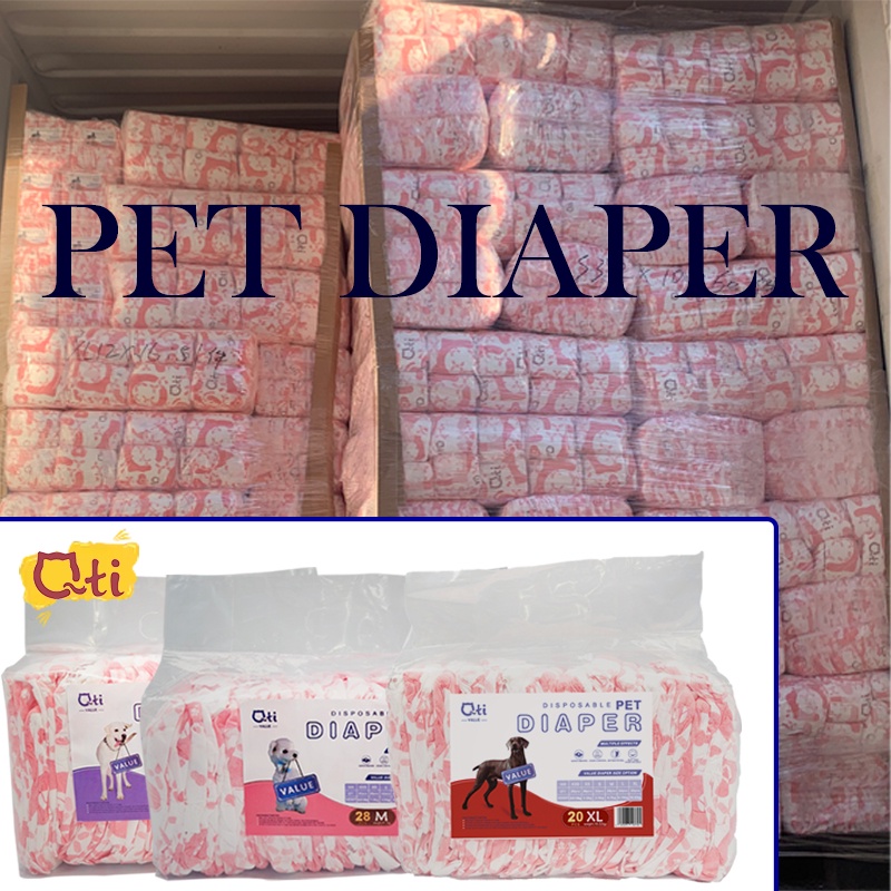Pet Diapers Dogs (FOR GIRL) 12pcs Female Japan Disposable Dog Diaper