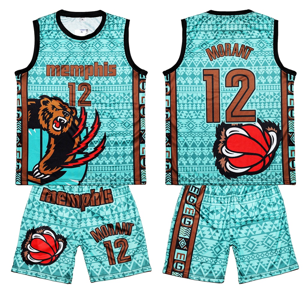 Kids Terno NBA Basketball Jersey Shorts for Kids Boy Full Sublimation Printed [612 Years Old