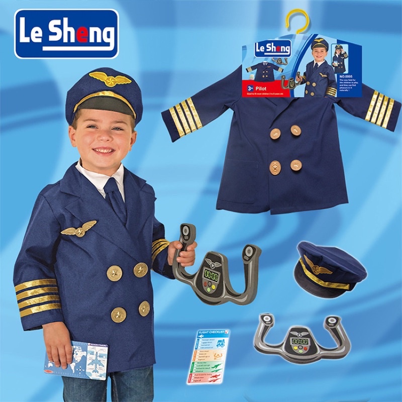 Pilot costume for kids 3-8yrs(is very beautiful ) | Shopee Philippines