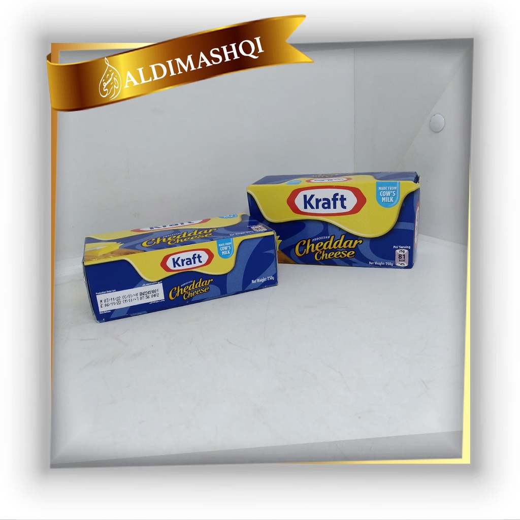 Kraft Processed Cheddar Cheese 250g Shopee Philippines