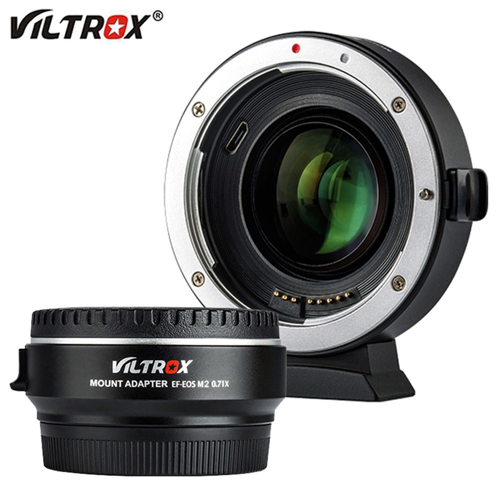 Viltrox Speed Booster Ef Eos Mount Adapter Canon M50 Lens Adapter