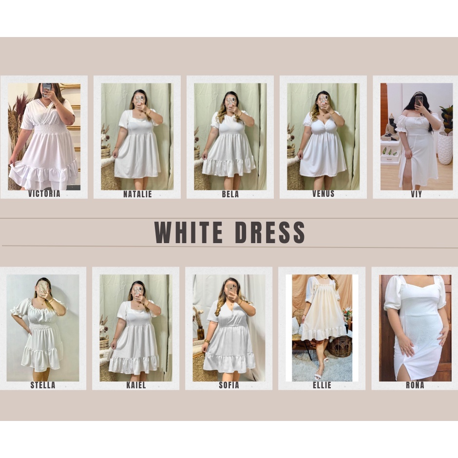 plus-size-xl-3xl-plain-white-plus-size-dress-graduation-dress-wedding