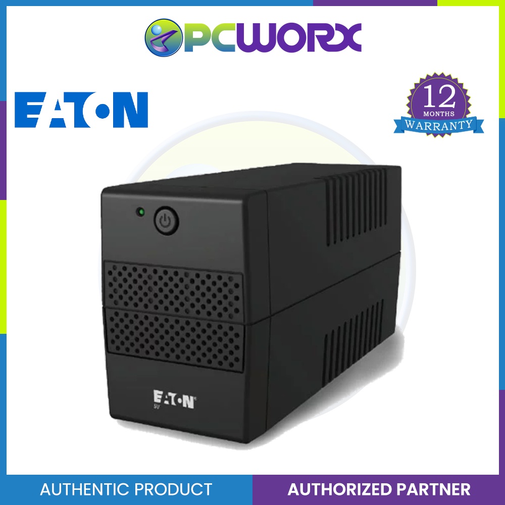 Eaton 5V 650VA Tower UPS 230V (9C0043370N) Shopee Philippines