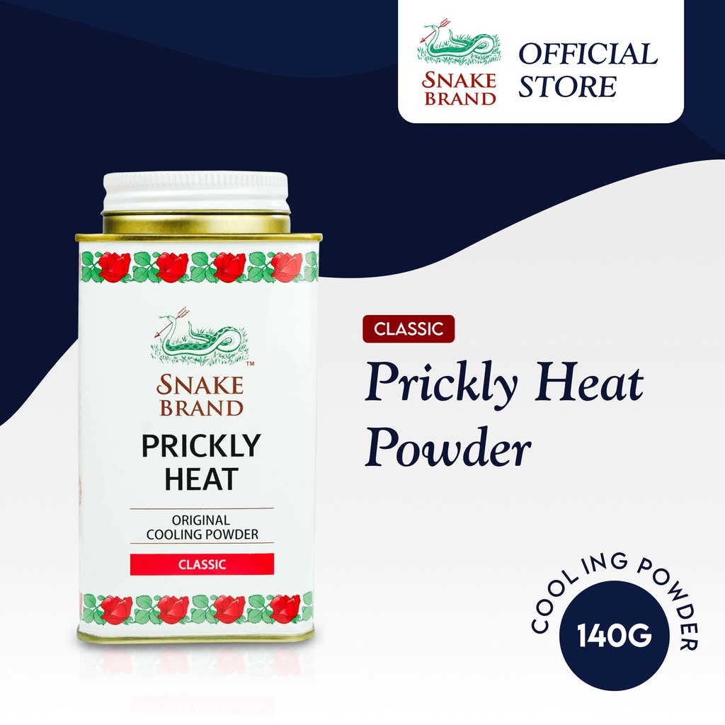 Snake Brand Prickly Heat Cooling Powder Shopee Philippines