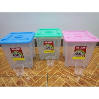 40cm Kitchen Rice Storage Box Grain Container Kitchen Organizer Large  Plastic Flour Rice Boxes Dust-Proof Moisture