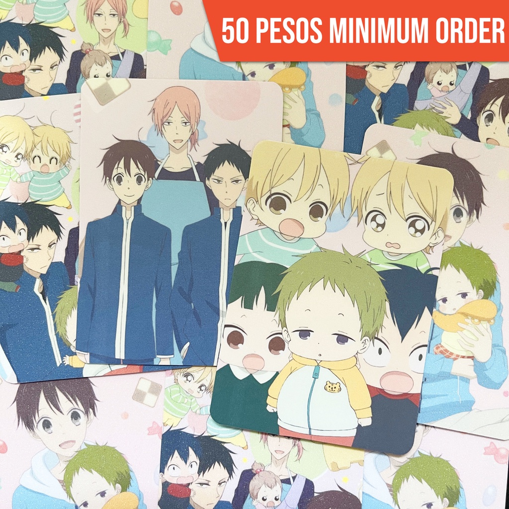 Gakuen Babysitters Anime Photocards (Laminated) | Shopee Philippines