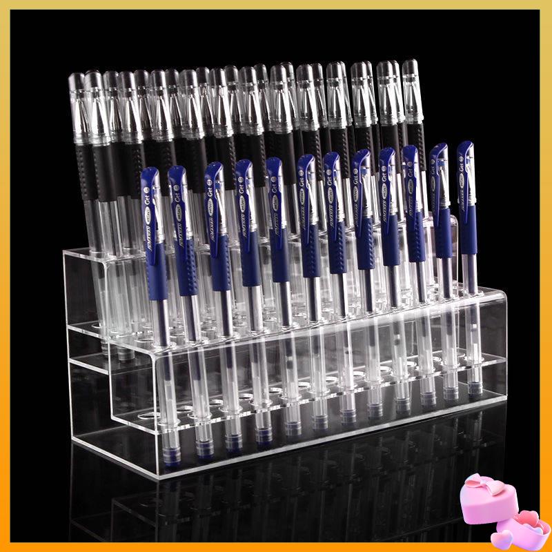 ballpen organizer Acrylic pen stand, stationery store display stand