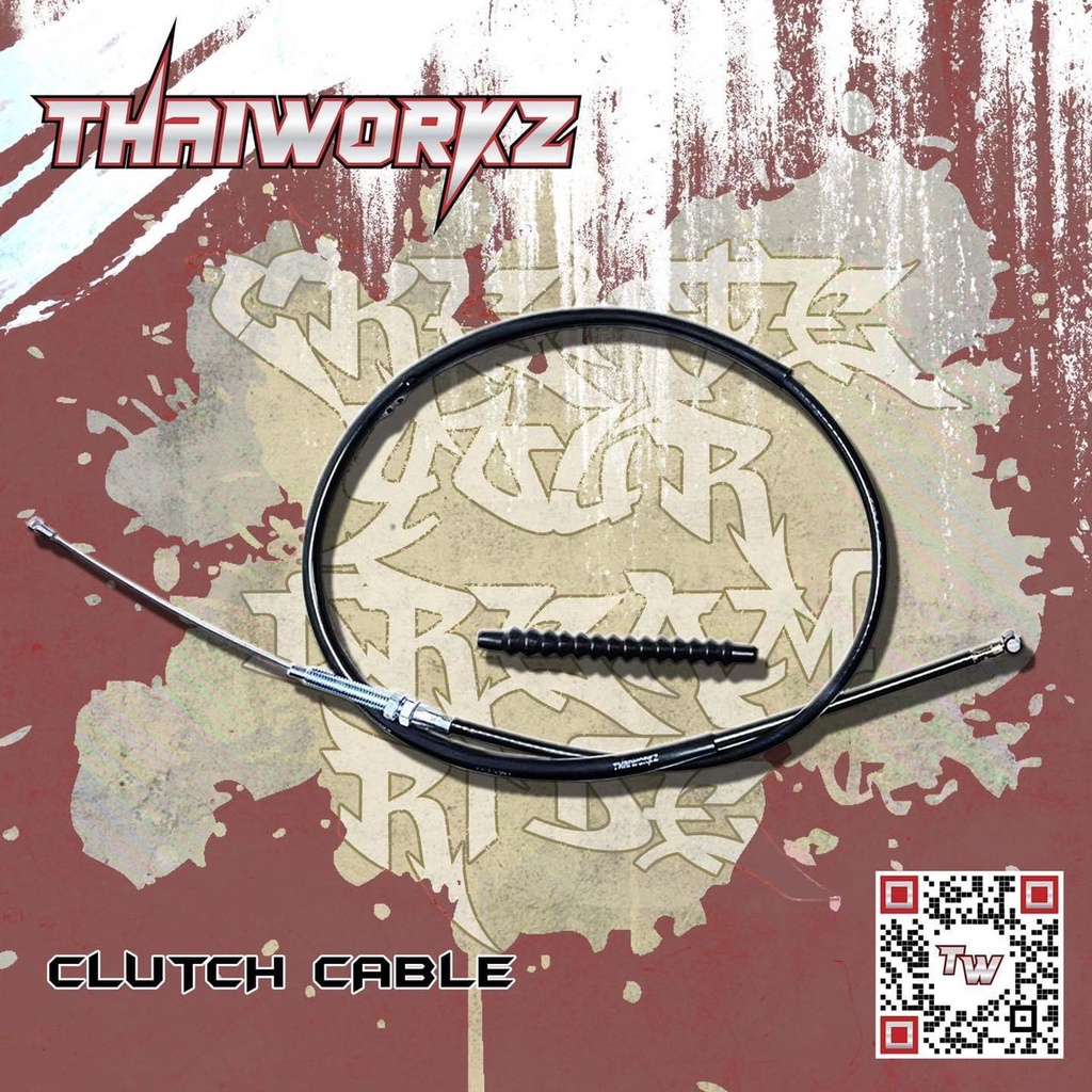 Thaiworkz Motorcycle Clutch cable For Rusi Tmx Barako Cg125 Tmx Ct100
