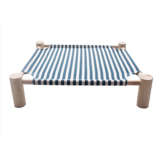 Moistureproof Cat Nest Detachable Wash Cat Bed Pet Solid Wood Canvas