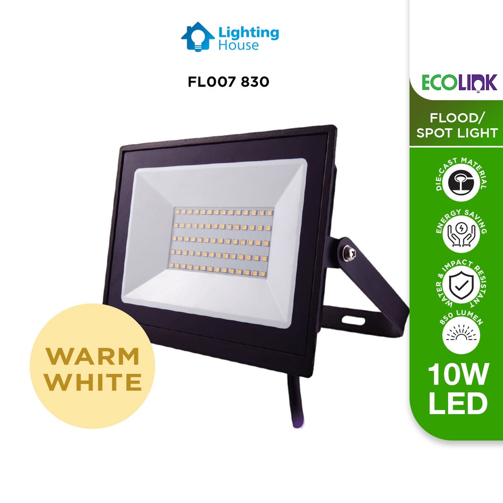 Ecolink led deals flood light 50w