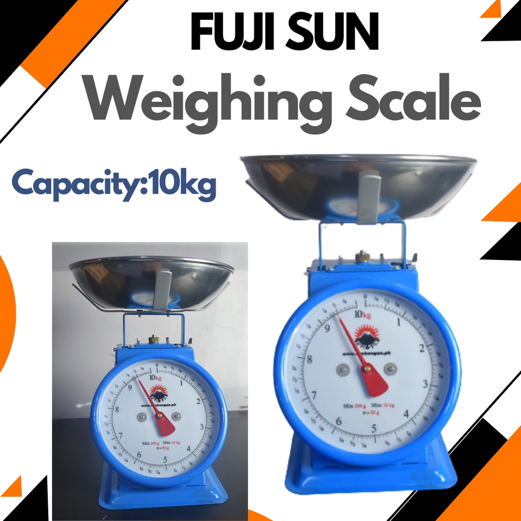 FUJI SUN Mechanical Table Scale/Weighing Scale 10kg Capacity Shopee