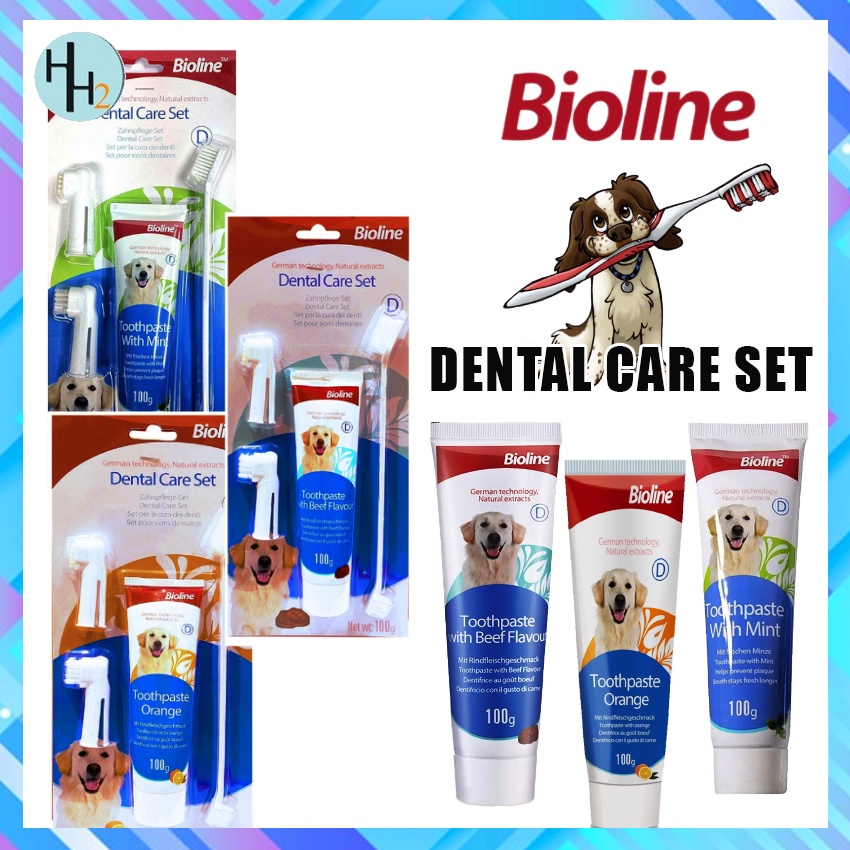 BIoline Dental Care Set / Toothpaste Only (FlavorBeef/Orange/Mint