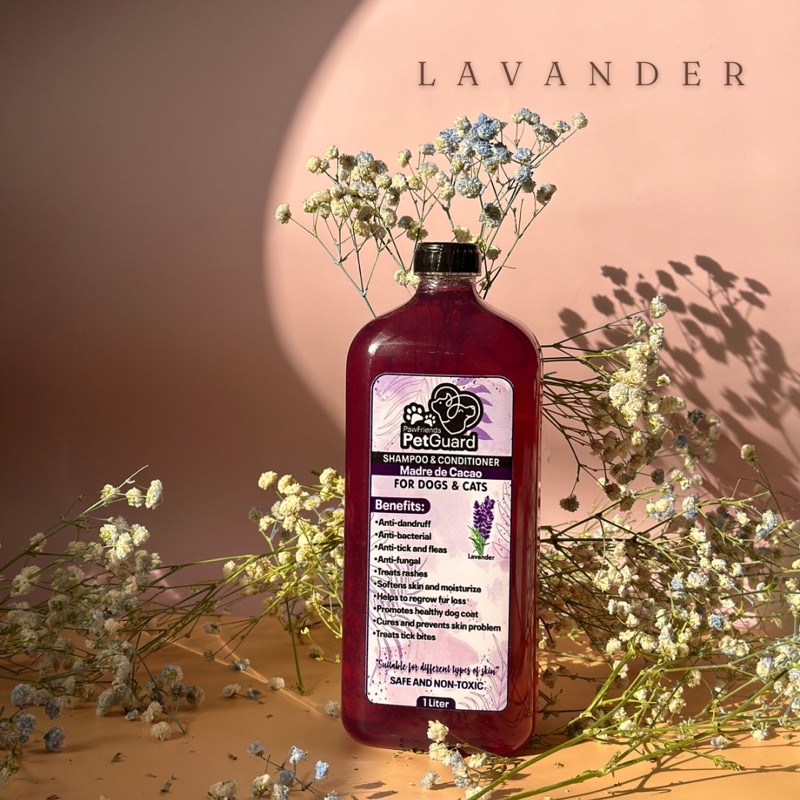 Pawfriends Pet Guard Shampoo and Conditioner Madre De Cacao