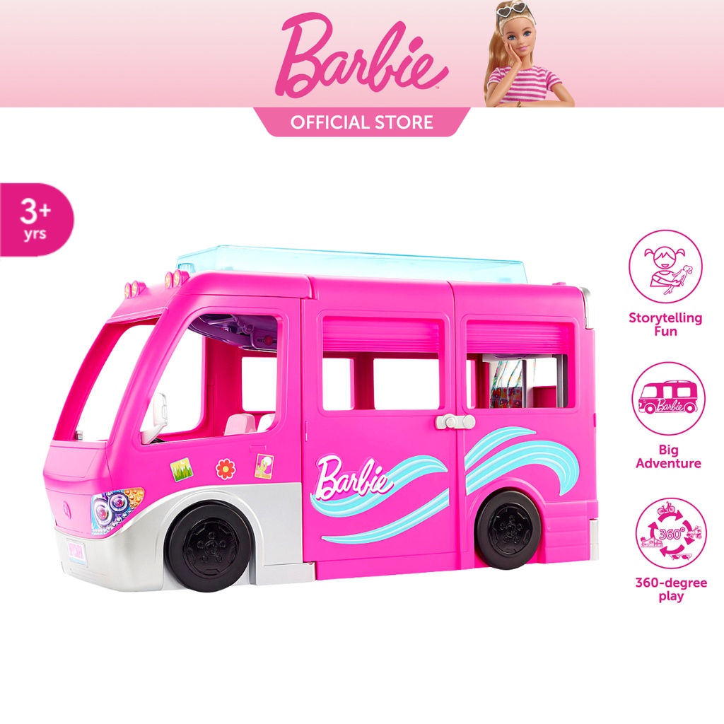 Barbie doll bus online