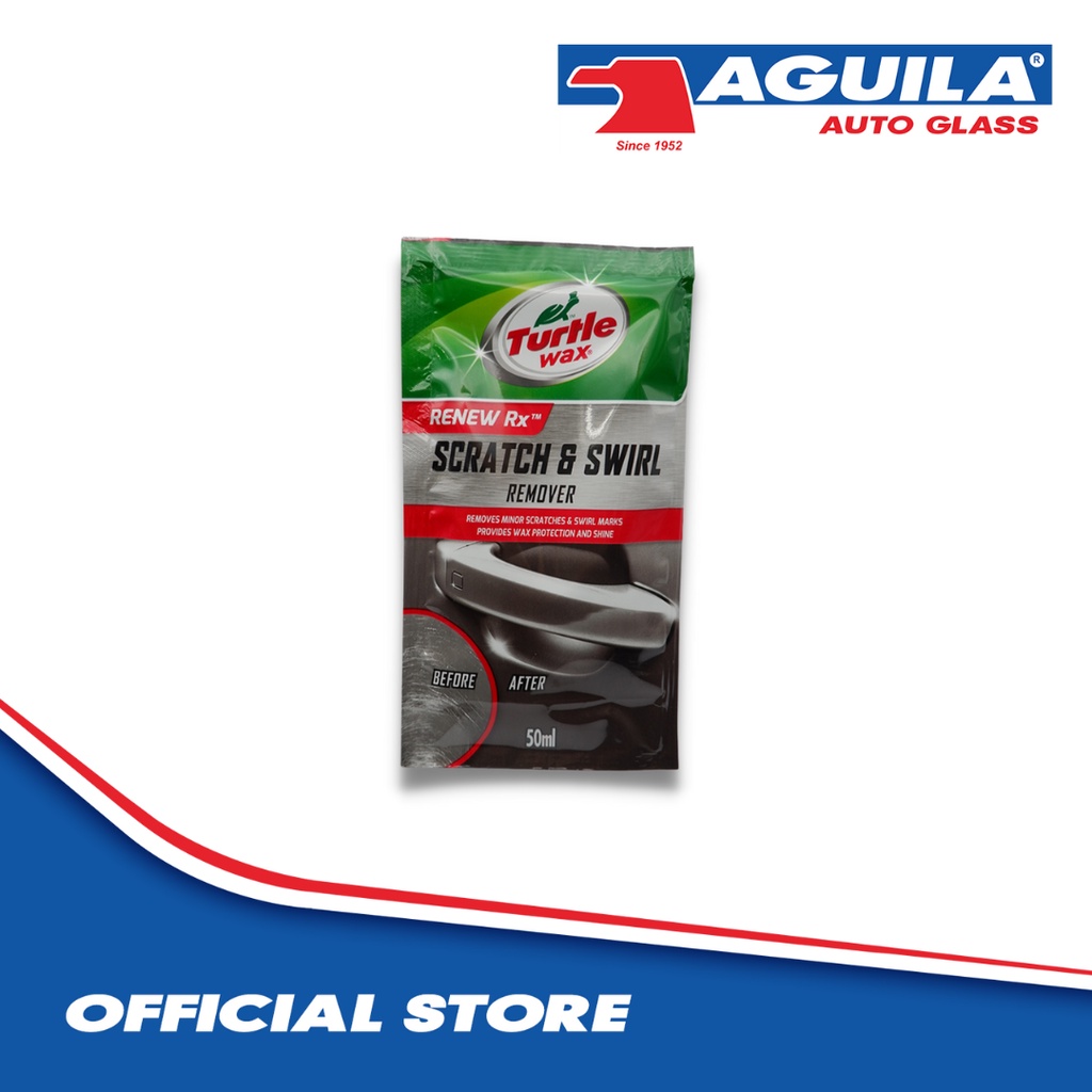 Turtle Wax Scratch And Swirl Remover 50ml Sachet Car Care and