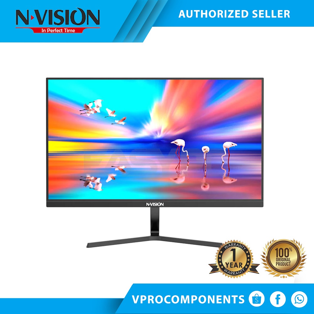 Nvision N2455 / 2488 75Hz FHD Flicker Free IPS Panel 24 inch Monitor