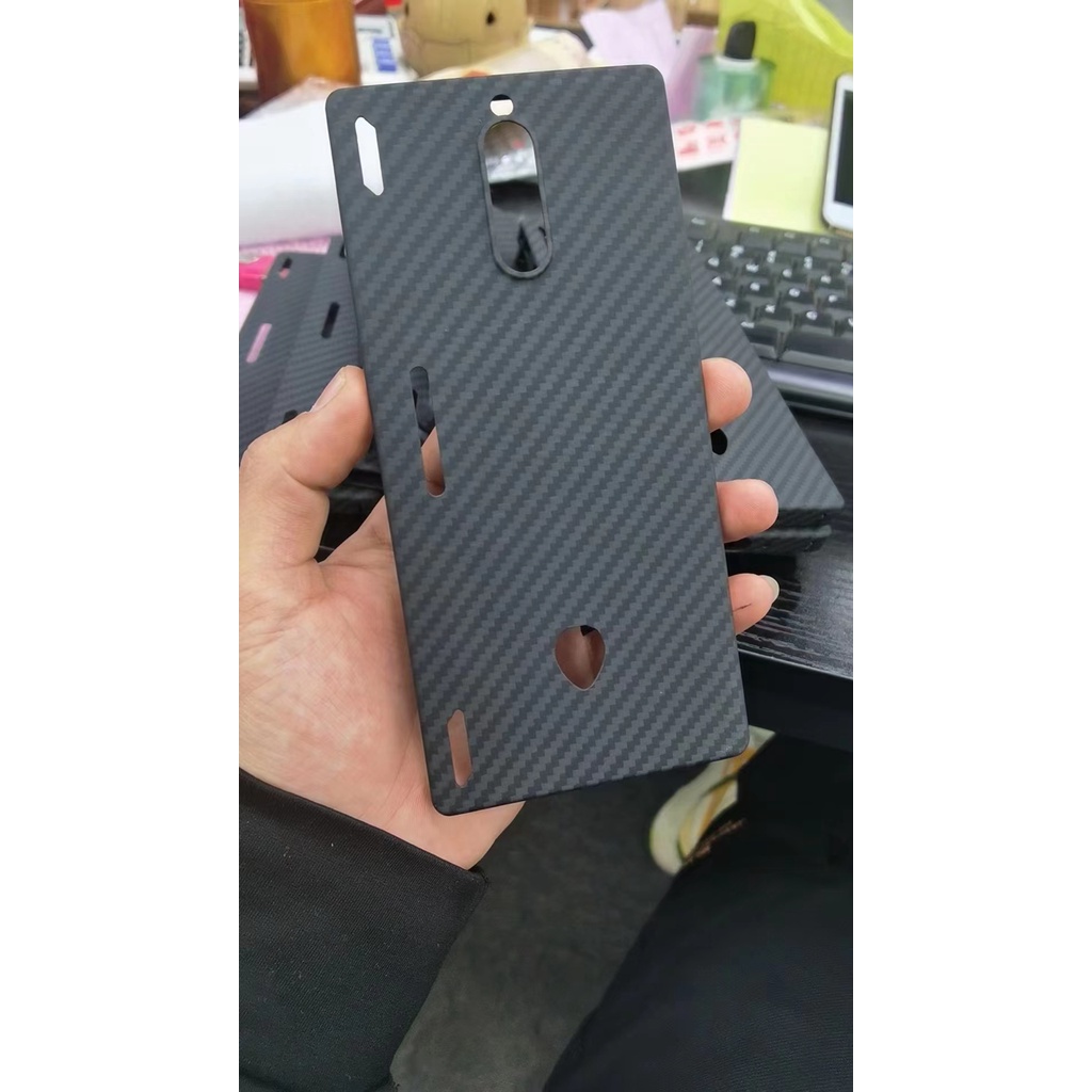 Genuine Carbon Fiber Aramid Case for ZTE Nubia Red Magic 9 Pro/8 Pro Matte  Cover