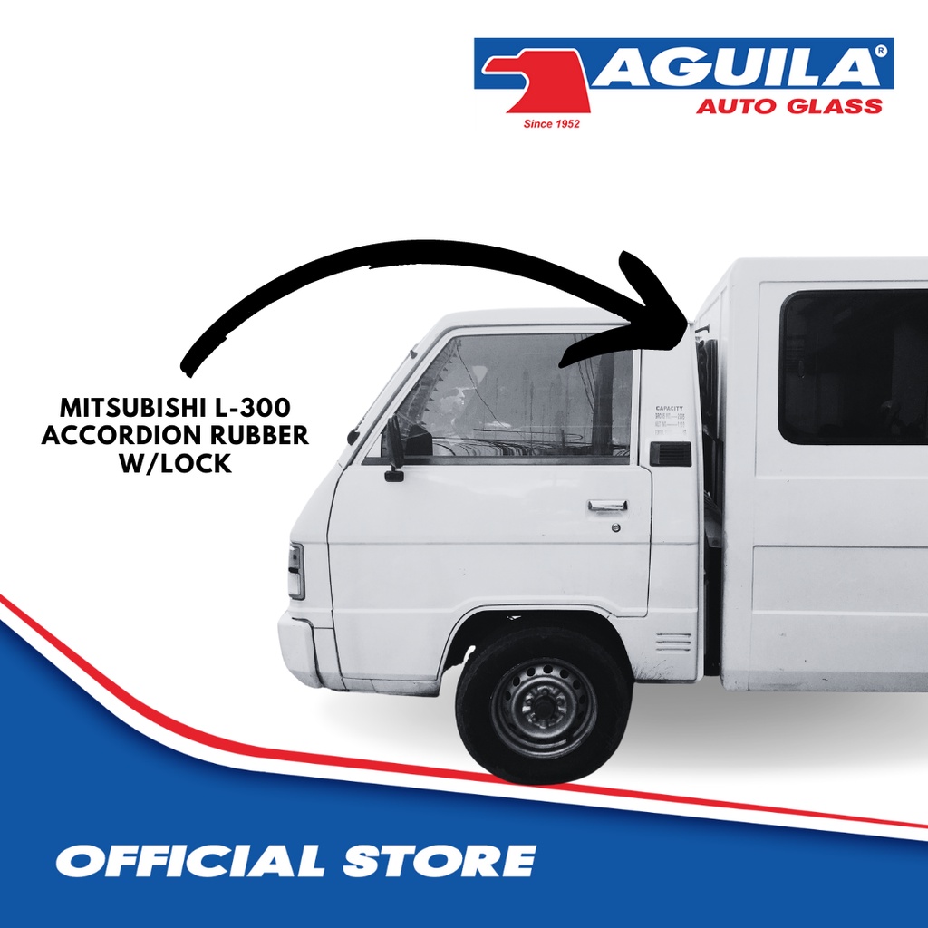Mitsubishi L300 Accordion Rubber With Lock | Shopee Philippines
