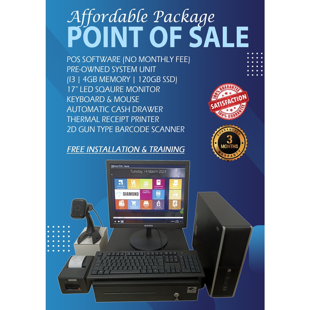AFFORDABLE POS PACKAGE / POINT OF SALE / INVENTORY SYSTEM / LIFETIME ...