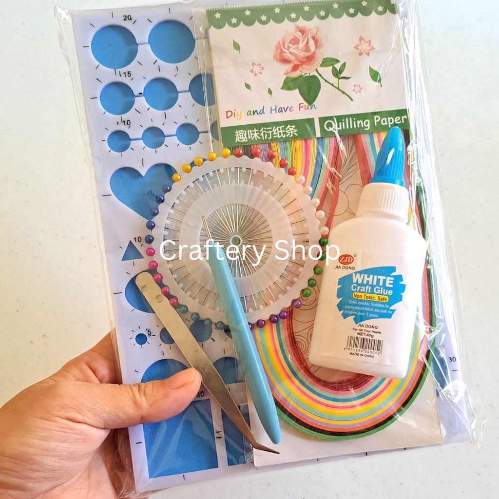 Craftery Paper Quilling 6-pc Set | Shopee Philippines