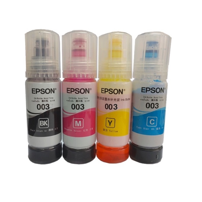 Genuine Epson 003 Inks 65ml CISS Bottle FOR PRINTER L3110 L3150 L5190