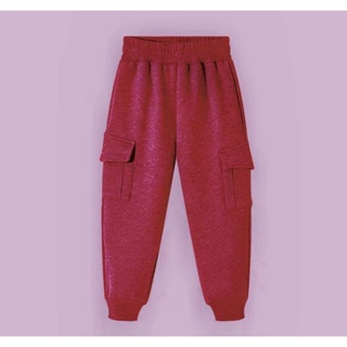 Pajama@99 COD☑️ kids 4 pocket jogger pants /Korean version Tool pants 3yrs  to11yrs old makapal tela