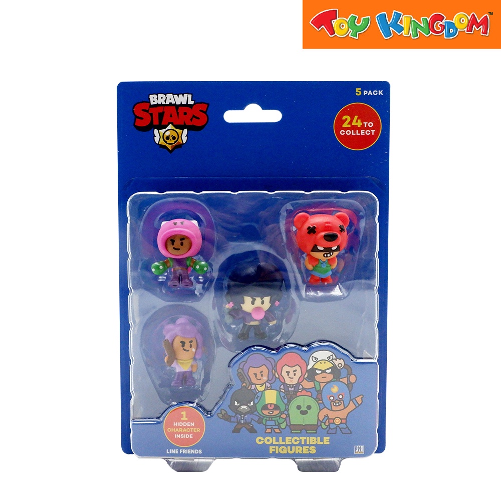 Brawl Stars Bibi Line Friends 5 Pack Figures | Shopee Philippines