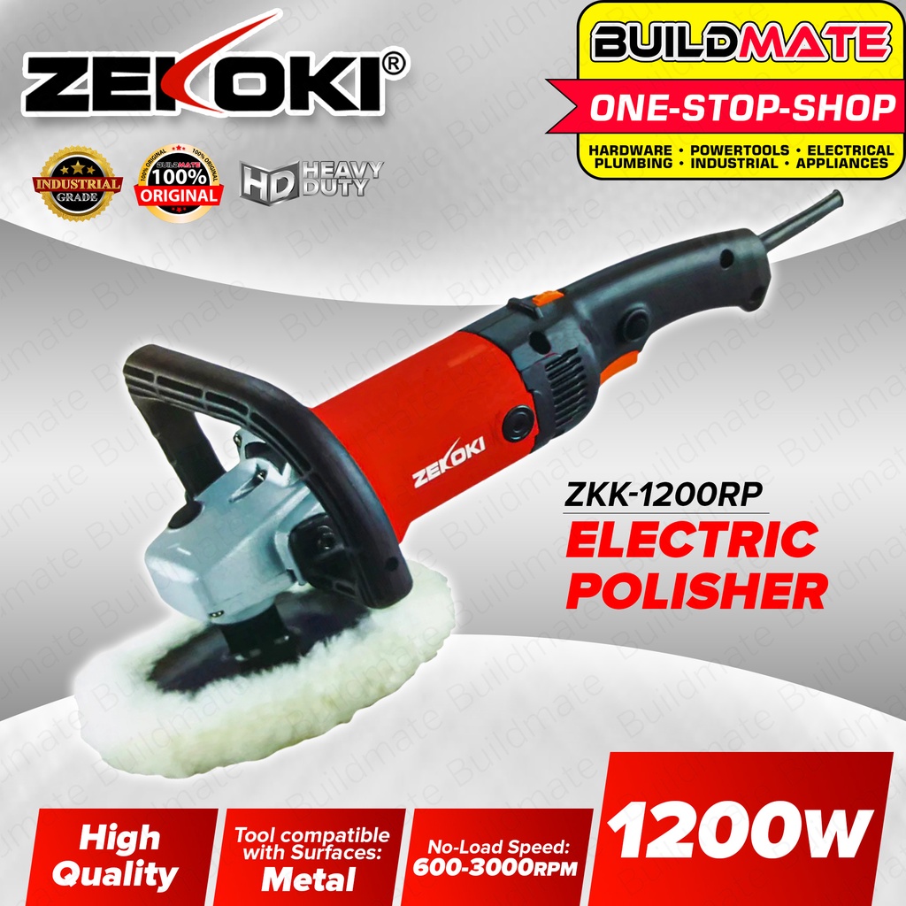 BUILDMATE Zekoki Electric Polisher Buffing Machine 1200W Electric Car