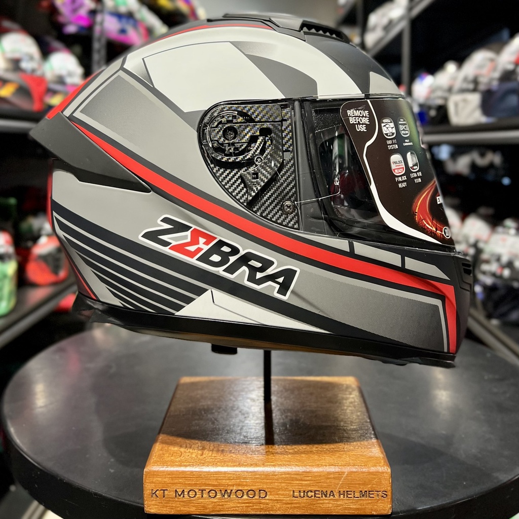 ZebraYm623 Sail Full Face Dual Visor Helmet Shopee Philippines