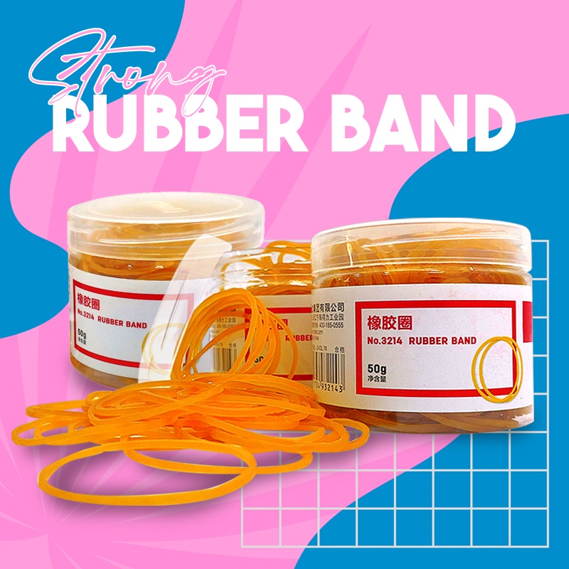 High Strength Elastic Silicone Rubber Band 50g Shopee Philippines