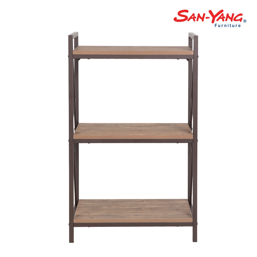 Display Shelf 3-Layer Oak 201618 | Shopee Philippines