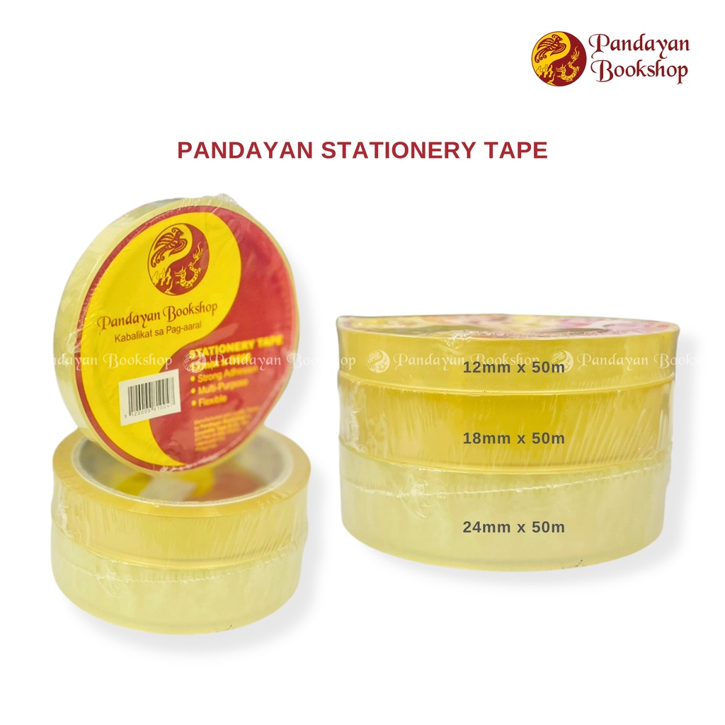 Pandayan Stationery Tape (Scoth Tape) Shopee Philippines