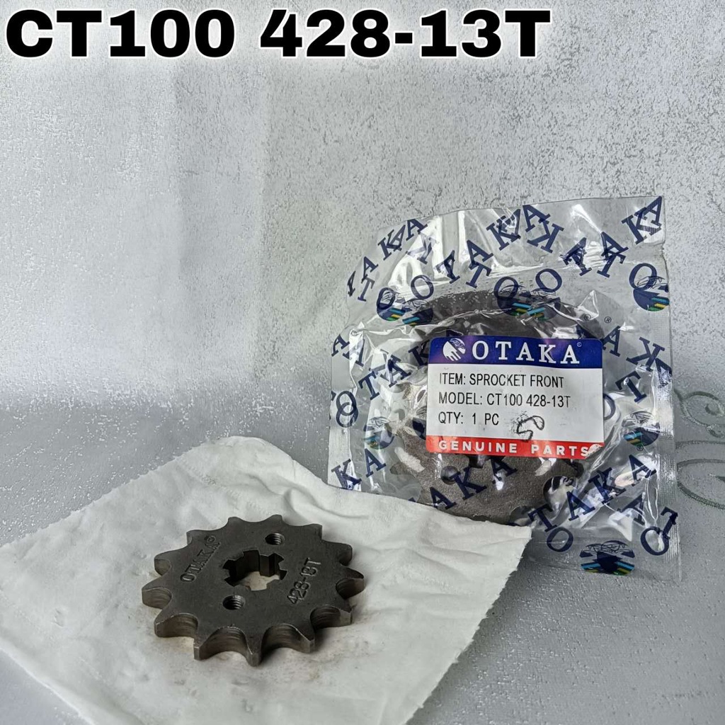 ORIGINAL OTAKA Japan Quality Sprocket Front for CT100 ALL SIZES