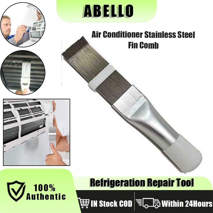 Stainless Steel Aircon Fin Cleaner Comb Air Conditioner Coil Cleaner