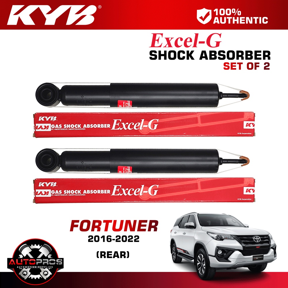 KYB KAYABA Rear Gas Shock Absorber 3440082 for Toyota Fortuner 2016 ...