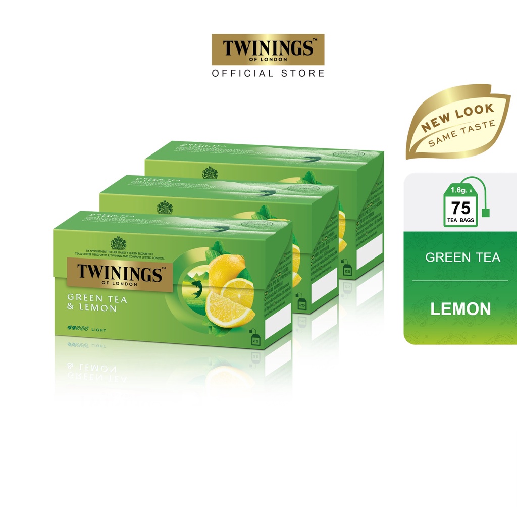 Twinings Green Tea and Lemon (25s) Bundle of 3 | Shopee Philippines