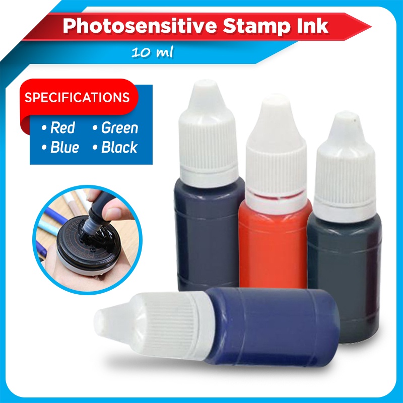 Photosensitive 10ML Flash Ink Stamp Refill | Shopee Philippines