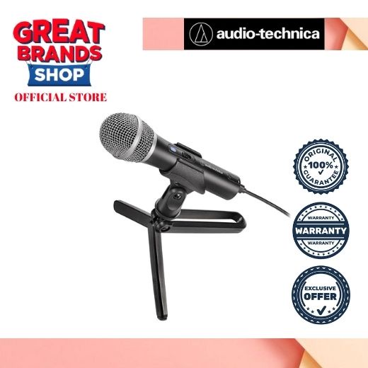 Great Brands Shop AudioTechnica ATR2100xUSB Cardioid Dynamic USB/XLR