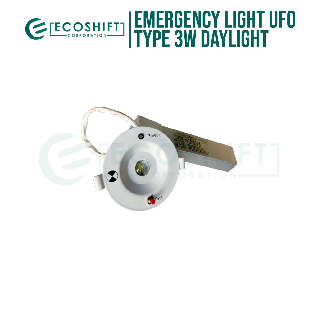 Ecoshift LED UFO Emergency Light Ceiling Mounted Shopee Philippines