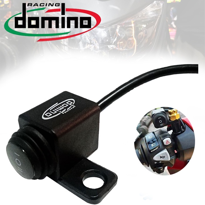 DOMINO Mini Driving Light Mirror Mount Switches Hazard Fog Light ON OFF