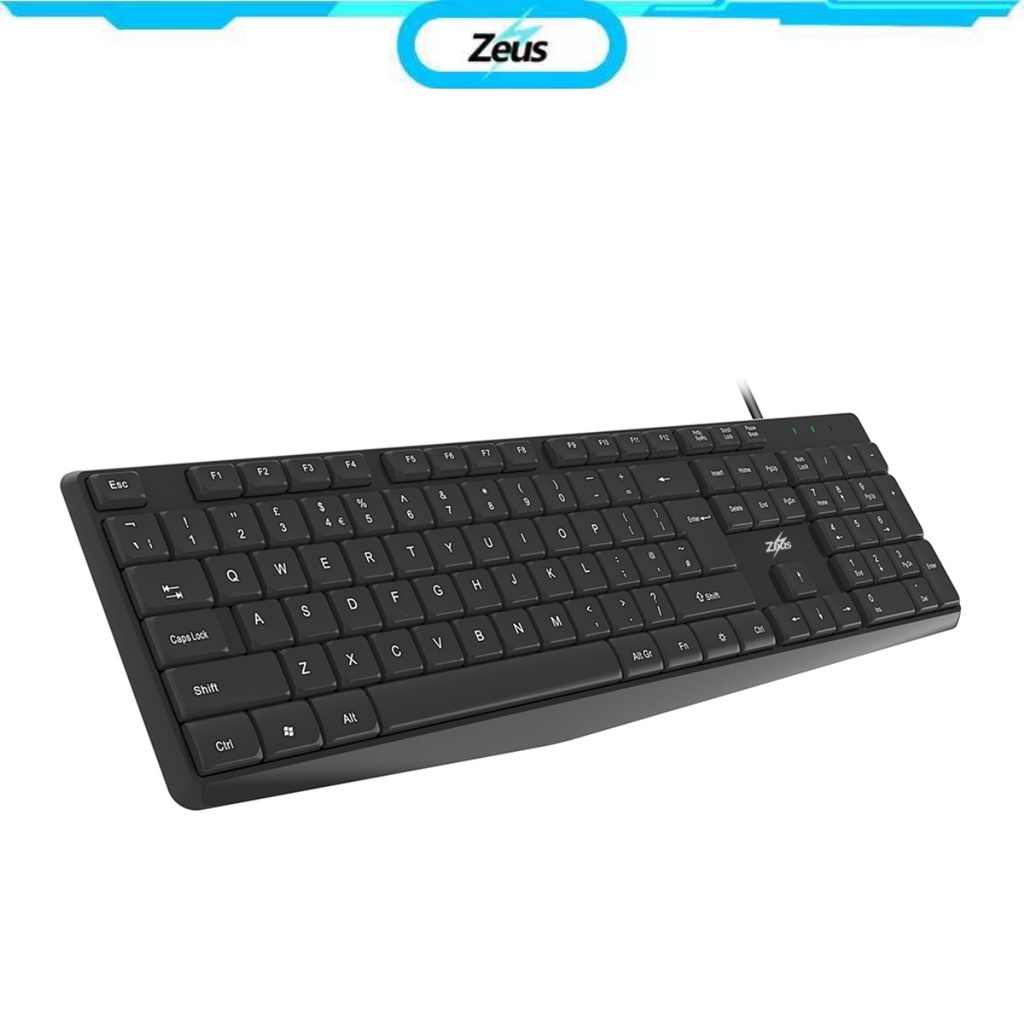 Zeus K500 ( SimpliCity ) Computer Keyboard For Office / Gaming ( Online