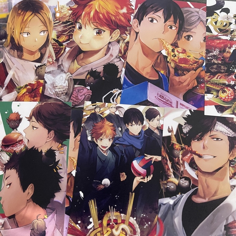 Haikyuu!! Food Illustrations Anime Art Prints / Mini Poster | Shopee ...