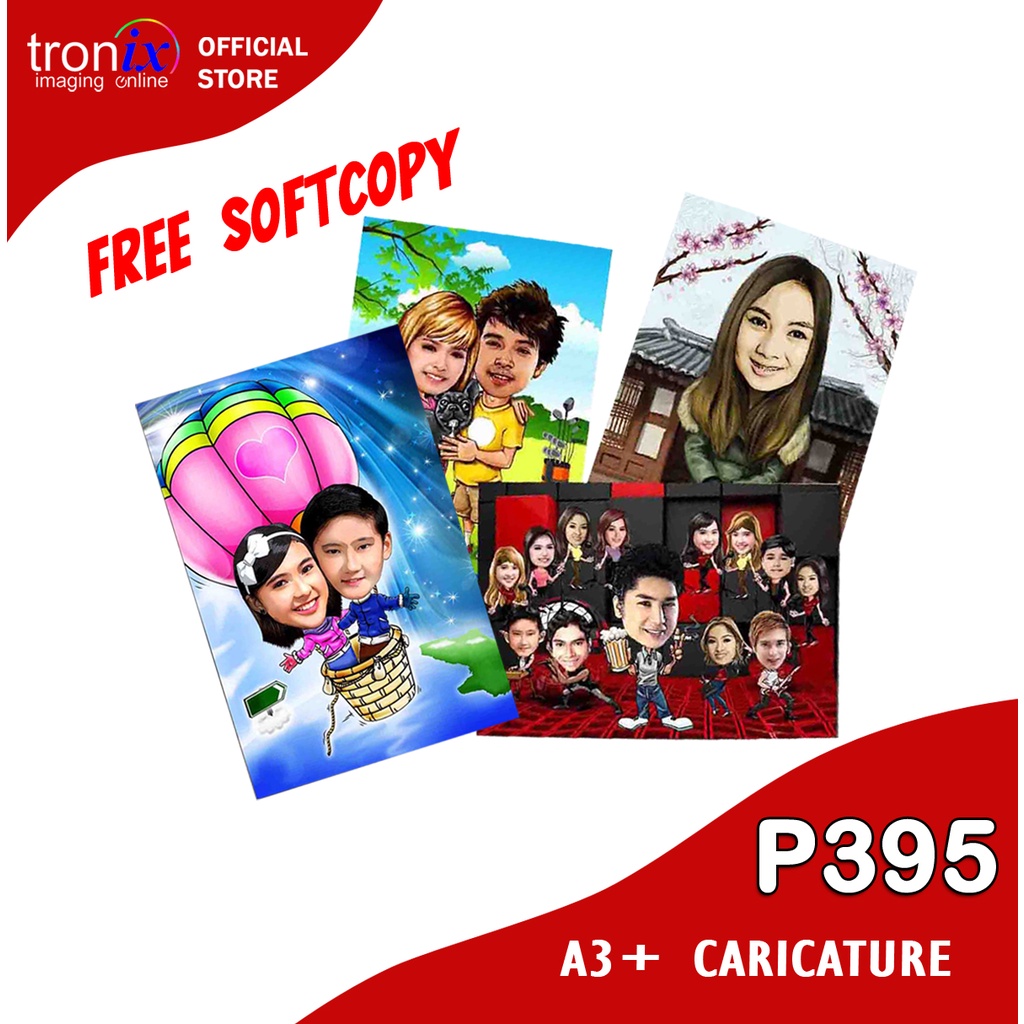 Tronix Imaging Photo Editing Caricature Online Karikatyur Packages With